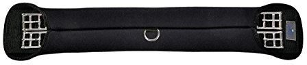 Busse Sattelgurt SOFT-DR, D-Ring, schwarz, 90