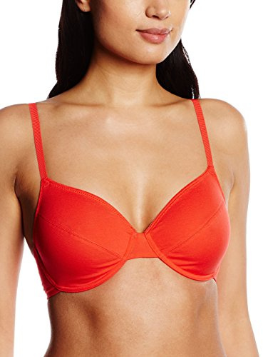 sloggi Evernew Women's Plain Bra - Red - 32CC