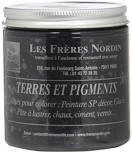 Les Frères Nordin 418255 Terre Pigment Noir Ivoire 200grs