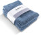 herzbach home Gästehandtuch 3er Set 30 x 50 cm (Graublau) – Hochwertige, weiche & saugstarke Gäste-Handtücher in Premium-Qualität – 100% natürliche Baumwolle