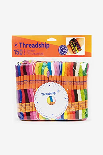 DMC Prism Craft - Filo XL, 8,7 m, 150 pezzi, colori assortiti