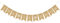 BESTOYARD Leinen Bunting Banner Weihnachten Schneeflocken Deko Banner Wimpelkette Christmas Party Girlande