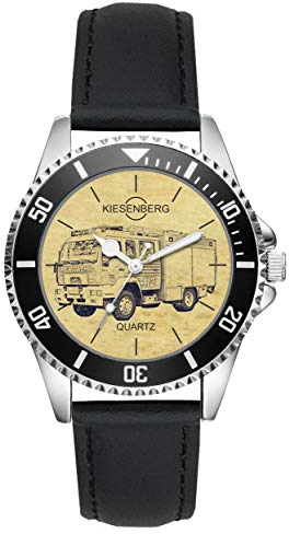 KIESENBERG Geschenk für Feuerwehrmann Feuerwehr Uhr L-6311