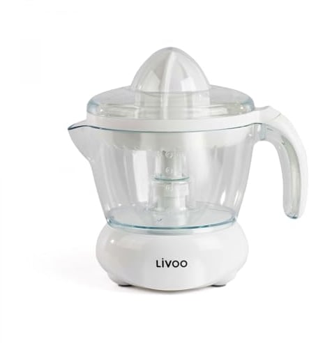 Livoo - Spremiagrumi elettrico bianco