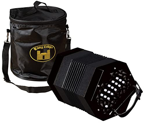 Trinity College Concertina (AP-1130A), schwarz