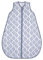 emma & noah Premium Baby Schlafsack Sommer, Bequem & Atmungsaktiv, 100% Bio-Baumwolle, Oeko-TEX Zertifiziert, Flauschig Weich, Bewegungsfreiheit, 0.5 TOG (Rauten Blau, 110 cm)