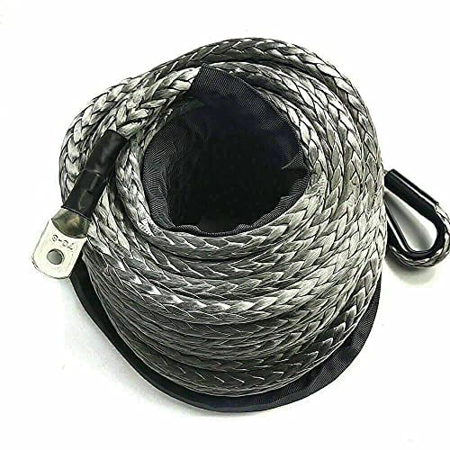 23809LBS Treuil en plastique synthétique 10 mm 28 m pour treuil forestier