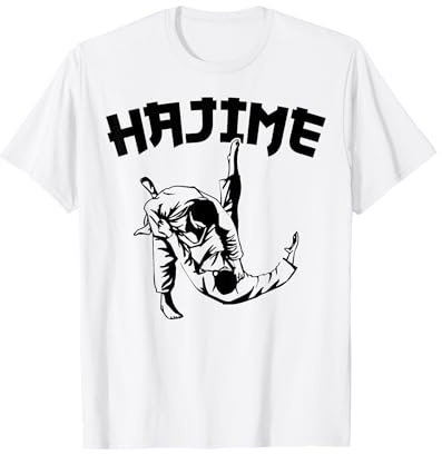 Hajime Judoka Judo Design arts martiaux T-Shirt