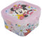 Recipiente hermético cuadrado de plástico para comida de 290 ml de Minnie Mouse