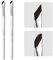 Albeaut Pinceau à sourcils biseauté fin gel liner pinceau de maquillage pinceau à sourcils à pointe fine pinceau à sourcils plat pinceau teinté pinceau kit applicateur outil