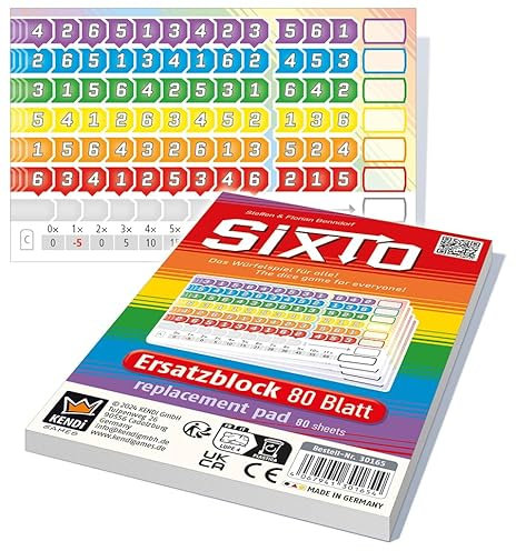 KENDi GAMES SIXTO Ersatzblock