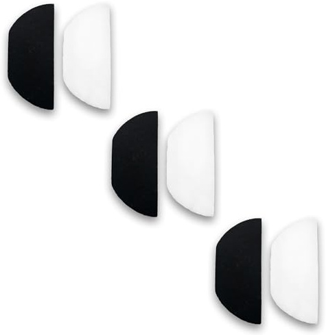 Replacement Charcoal and Grease Filter Compatible with Secura Deep Fryer, 3 Packs