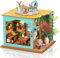 Cuteefun DIY Miniatur Puppen Haus Kit, DIY Miniatur Puppenhaus Bausatz, Handgemachte Handwerk für Erwachsene, Kreative Raum für Geburtstag Valentinstag, Vatertag (Haustier Haus)
