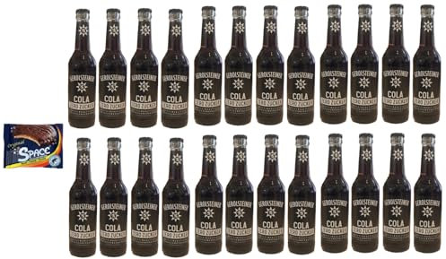 24 Flaschen Gerolsteiner Cola Zero a 0,33 L inkl. MEHRWEGPFAND + Space Keks gratis a 45 g Von Onlineshop Bormann