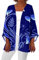 SCBFDI Coprispalle Donna, Donna Cardigan Leggero Hawaii Grafica Floreale Fronte Aperto Cardigan Cropped Plus Drappeggiato Lungo Trench Spolverino, Giacca Estiva Donna Elegante
