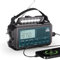 Mesqool 12000mAh Portable Wind Up Radio with Phone Charger, Solar Radio with Rechargeable Emergency Radio with Flashlight Reading Lamp and SOS Alarm for Camping Hiking
