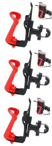 BESPORTBLE 3pièces Support De Bouteille Réglable pour Et Vélo Porte-gobelet Pratique pour Accessoires De Plein Air Installation Facile Et Aux Intempéries