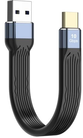 OFFCUP Cable USB Tipo C, 10BG Cable USB C a USB C Corto, Cable de Datos Carga Rapida, para Huawei, Honor, Xiaomi, Samsung, Meizu, Vivo, Nut, Huawei Tablet M5, Xiaomi Tablet 4