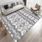 WQMMD bodenbelag für Balkon Abstraktes fleckbeständiges Sofa, Wohnbereich Teppich leicht zu reinigen Designer Teppich Multicolor vorzimmer Teppich küchenteppich läufer waschbar rustikale deko 40X60CM