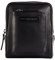 The Bridge Filippo Crossbody Bag M Nero Rutenio Scuro