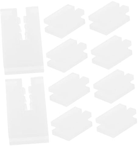 GRADENEVE 10pcs Radiator Bracket Insert Plastic Protective Cover for Radiator Vibration Inserts Easy Install