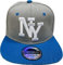 Snapback USA Cap Teenie Erwachsene Kappe Basecap Mütze Trucker Cappy Sport NY Teenie Grafiti Style (DE/NL/SE/PL, Alphanumerisch, Einheitsgröße, Grau Türkis)