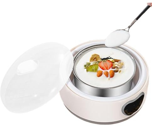 Gungtj Créateur de yaourts avec contrôle de la température, machine de yaourt automatique - Machine de fabricants de yaourts portables,Accessoires ménagers, fournitures de cuisine pour le fromage à