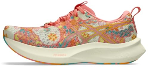 ASICS Damen Noosa TRI 16 Laufschuhe, Guave/Techno Cyan, 42 EU
