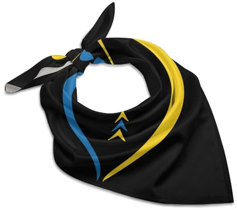 Down-Syndrom-Bewusstseins-Bandanas, Gesichtsmaske, quadratischer Schal, Ko