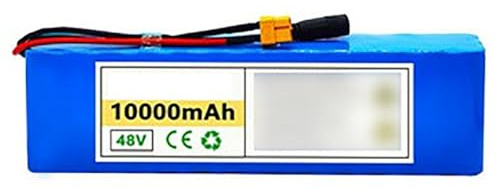 Batterie De Vélo Électrique 48V 10Ah 13S3P Batterie Ebike 48V 10Ah Batterie Haute Puissance avec Chargeur Et BMS pour 200W 350W 400W 500W Moteurs