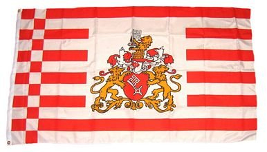 Fahne / Stadtflagge Bremen Senat NEU 90 x 150 cm Flagge