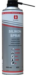 Silikonspray Elaskon 500 ml zur Schmierung, Pflege, Wartung von Gummi, Metall und mehr