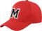 Morefaz Unisex Jungen Mädchen Mütze Baseball Cap ROT Hut Kinder Kappe Alphabet A-Z TM (M)
