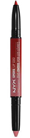 NYX Ombre Lip Duo - OLD09 Razzle & Dazzle - 2-in-1 Lipstick and Lipliner