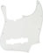 Musiclily Pro 5 Cordes 10 Trous J Bass Pickguard Contemporain pour Fender Jazz Bass American, 3Plis Parchemin