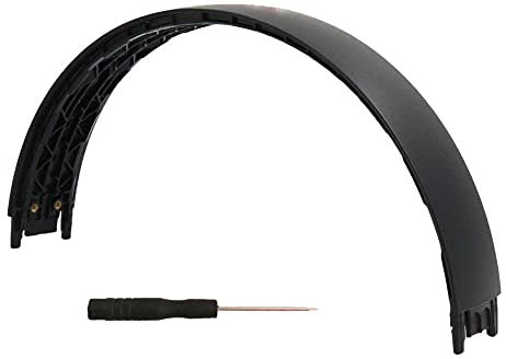 Solo 3 Headband Replacement Beats Solo3 Top Head Arch Band Beats Parts Replacement Repair Fix Parts for Solo3 Solo2 Wired/Wireless On-Ear Headphones (Defiant Black-Red)