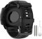 ANBEST Armbändern Kompatibel mit Garmin Instinct/Instinct 2 Armband, Weiches Silikon Uhrenarmband Sport Ersatzarmband für Garmin Instinct, Schwarz