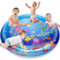 100 * 100cm Tapis D'eau Gonflablede Bébé,GOLDGE Tapis de Jeu en PVC Imperméable,Énorme Centre d'Activité Amusante Doux et Confortable,Rempli d'eau pour Les Bébés
