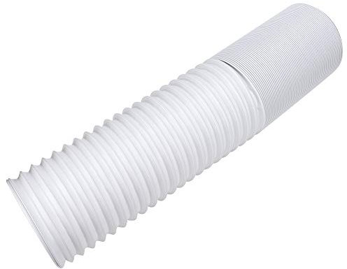 Tubo Flessibile di Scarico del Condizionatore d'Aria TOPINCN (15cm*1.5M, 80% PP + 20% Acciaio, Bianco, 1 Unità)