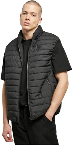 Urban Classics Herren Weste Light Bubble Vest black M