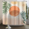 Ttincceer 180x180cm Boho Duschvorhang Mid-Century Abstrakte Bogen Duschvorhange für Badezimmer Böhmen Tropische Palmenblatt Badezimmer Vorhänge Vintage wasserdichte Badewanne Vorhänge mit Haken