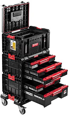 PAFEN Rollende Werkstatt Werkstattschublade - Werkzeugtrolley 500 x 325 x 860 mm - Werkzeugkasten auf Rädern Sehr stabil Premium Chemikalienbeständig Werkstattwagen