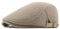 meioro Herren Mesh Schirmmütze, Atmungsaktive Sommer Newsboy Gatsby Barett Cap für Männer und Frauen, Unisex Flache Kappe Driving Schiebermütze Sportmütze Sonnenhut Flat Cap Größe 55cm-60cm (Khaki)