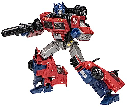 Hasbro Transformers Generations Leader Class Figur Volvo VNR 300 Optimus Prime 18 cm
