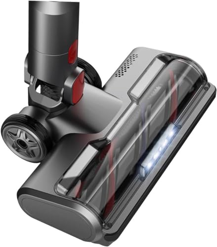 ZEYXINH Cepillo Compatible con Aspiradora Dyson V7 V8 V10 V11 V15: Cabezal de Recambio Cepillo para Suelos-5 LED y Bloqueo de gatillo-Accesorios Dyson para Alfombras,Suelos, Parquet