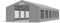 DAS COMPANY Partyzelt 5x12m wasserdicht grau Zelt 560g/m² PVC Plane Hochwertigeszelt Gartenzelt Winter SD - Faltpavillon - Lagerzelt Winterfest - Festzelt - Gartenpavillon - Pavillon - Lagerzelt
