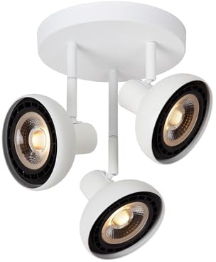 Lucide SENSAS - Deckenstrahler - Ø 25,8 cm - 3xGU10 (ES111) - Weiß