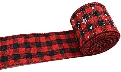 EIOLWJIEO Weihnachtsbaum Band Rolle Blumenstrauß Geburtstagsfeier Weihnachten Neujahr Home Office Dekoration Blumenbündel Verpackung Kunst, Typ 1