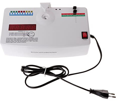 Desikixudy Optische Linse, Strahlschutz, UV-Strahlung, Tester, Messgerät, EU-Stecker