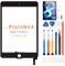 Écran tactile pour iPad Mini 4 7.9, numériseur tactile pour iPad Mini 4 2015 A1538 A1550, écran tactile avant, comprend des outils de réparation, sans bouton Home (Noir)